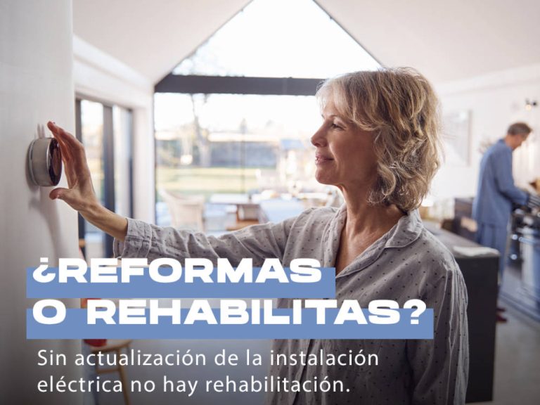 Se inicia una campaña de los promotores para advertir de lo importante de actualizar la instalación eléctrica antes de una rehabilitación