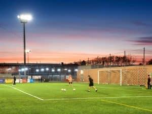 NOTICIA CARANDINI ESTADIO FUTBOL . LUMINARIAS ATHLOS