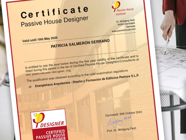 Patricia Salmerón, experta de Artecoin en rehabilitación de edificios, ha obtenido la certificación Retrofit Expert