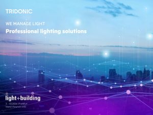 Noticia Tridonic LightBuilding2024 visual